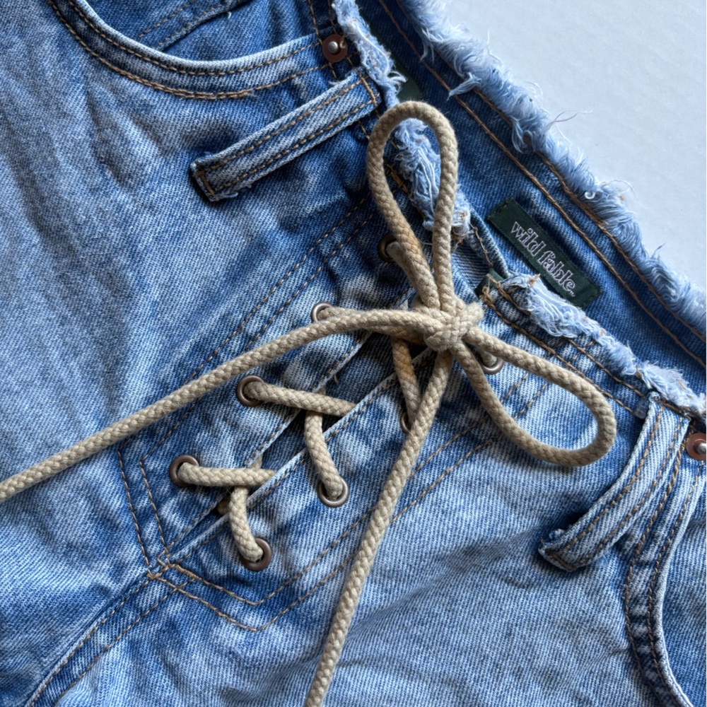 Lace-Up Shorts